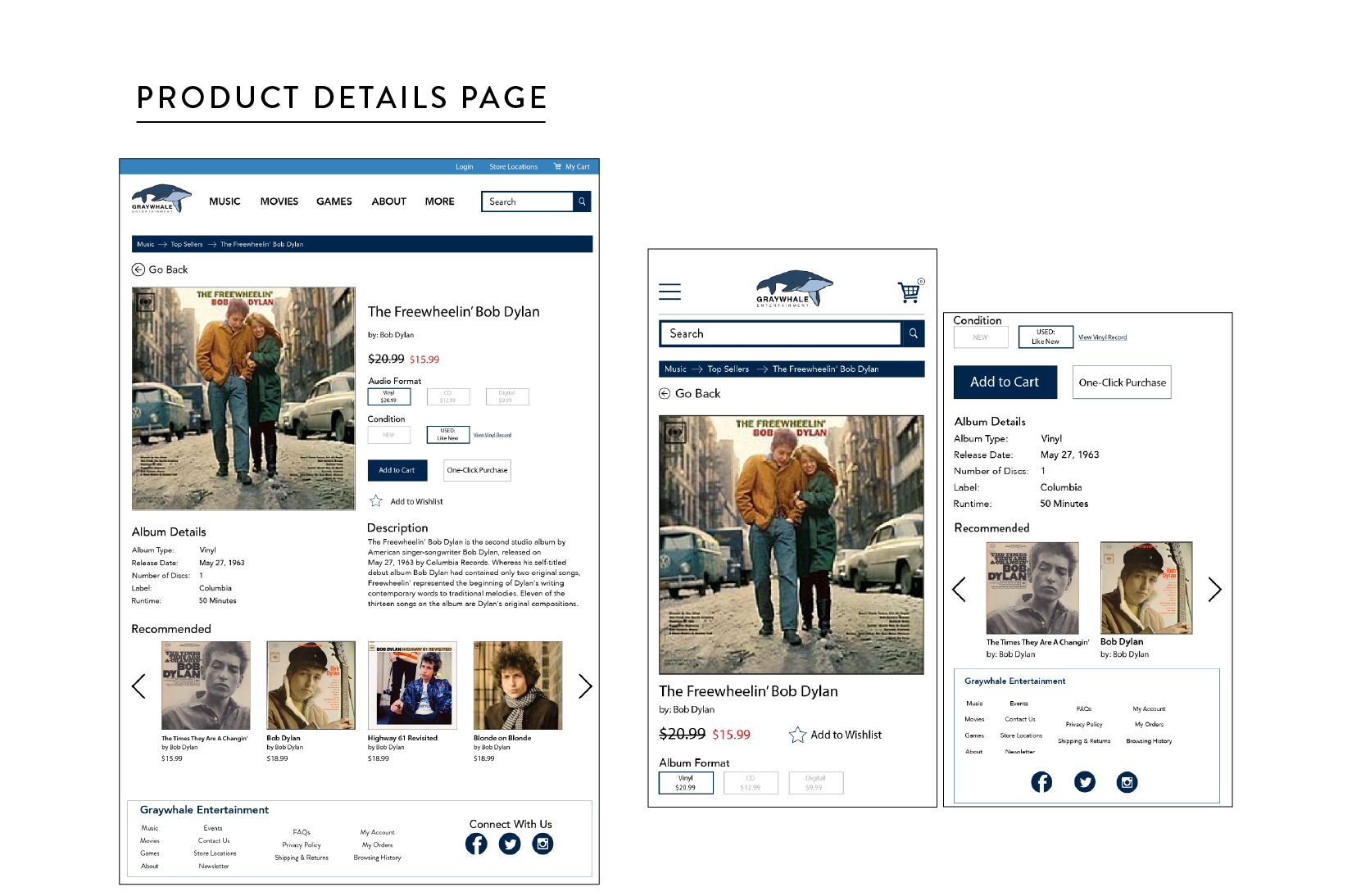 Graywhale Redesign Product Details Page